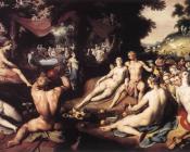 科内利 凡 哈勒姆 : The Wedding Of Peleus And Thetis